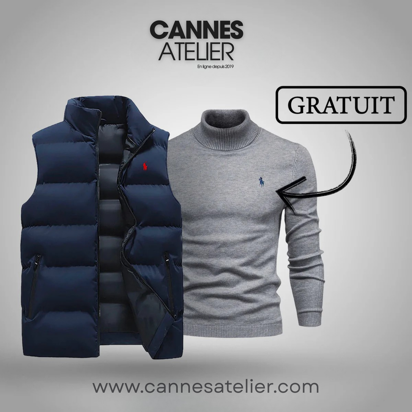 Gilet R&L + Pull Offert (DESTOCKAGE)