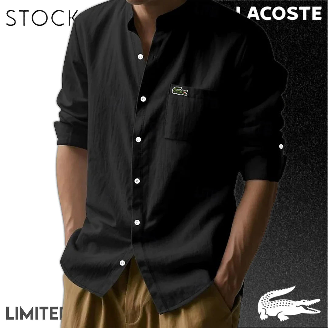CHEMISES EN COTON ET LIN POUR HOMME LACOSTE Mb