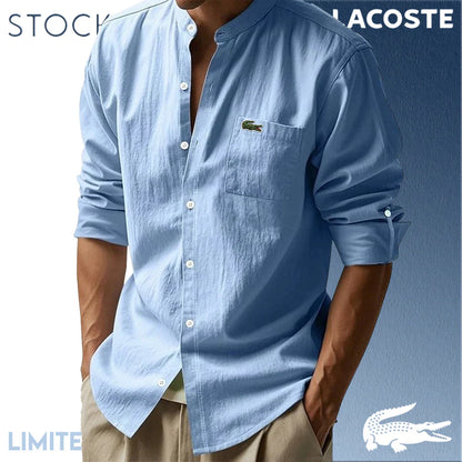 CHEMISES EN COTON ET LIN POUR HOMME LACOSTE Mb