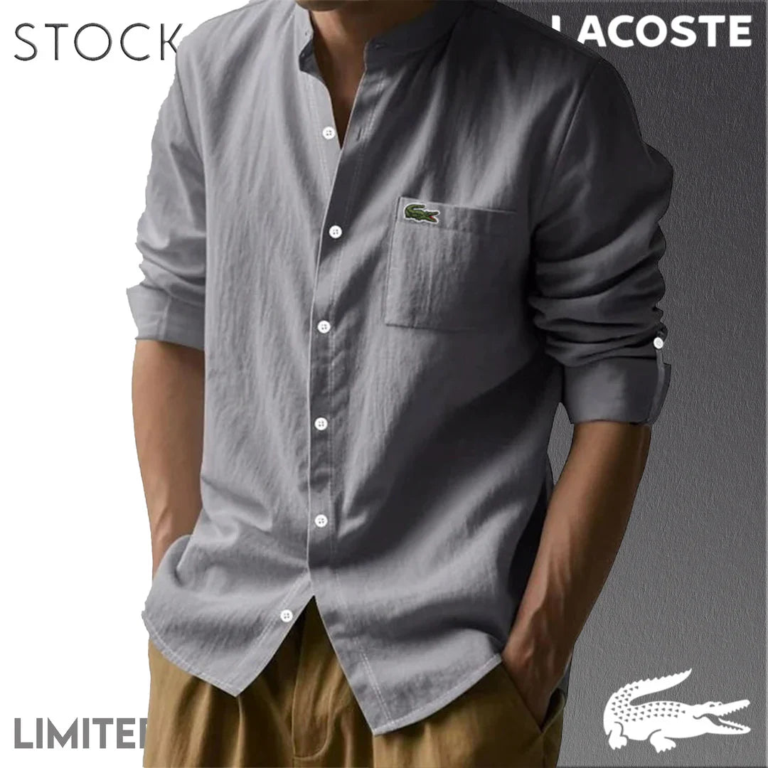 CHEMISES EN COTON ET LIN POUR HOMME LACOSTE Mb