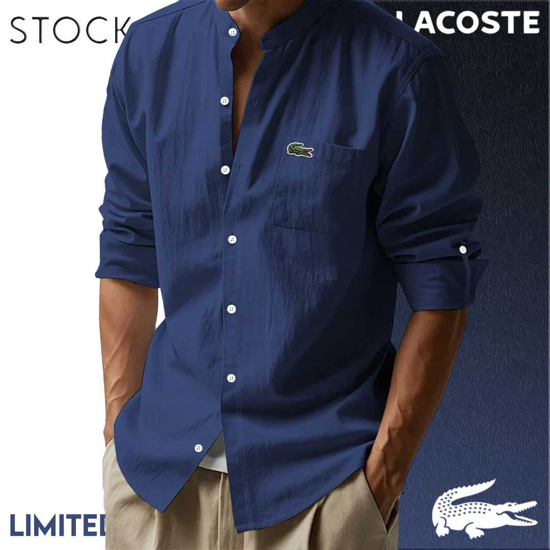 CHEMISES EN COTON ET LIN POUR HOMME LACOSTE Mb