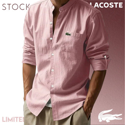 CHEMISES EN COTON ET LIN POUR HOMME LACOSTE Mb