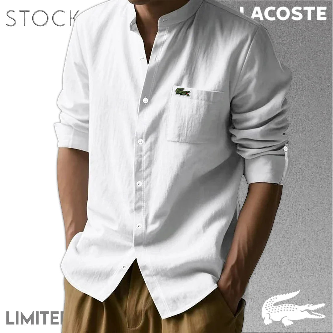 CHEMISES EN COTON ET LIN POUR HOMME LACOSTE Mb