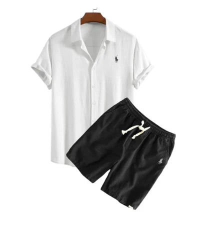ENSEMBLE CHEMISE + SHORTS - LC Mb