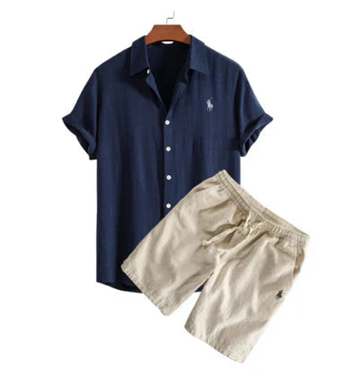 ENSEMBLE CHEMISE + SHORTS - LC Mb