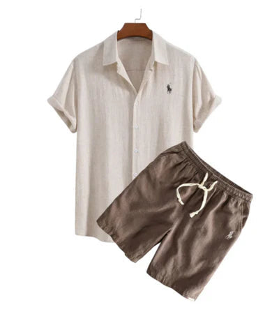 ENSEMBLE CHEMISE + SHORTS - LC Mb