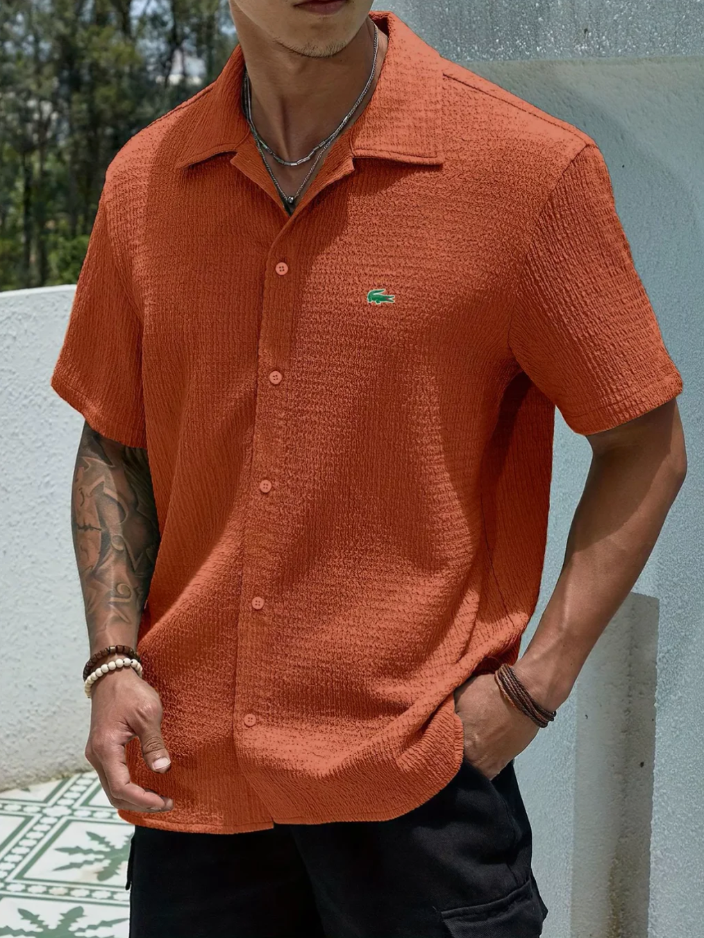 CHEMISE LACOSTE - ÉTÉ