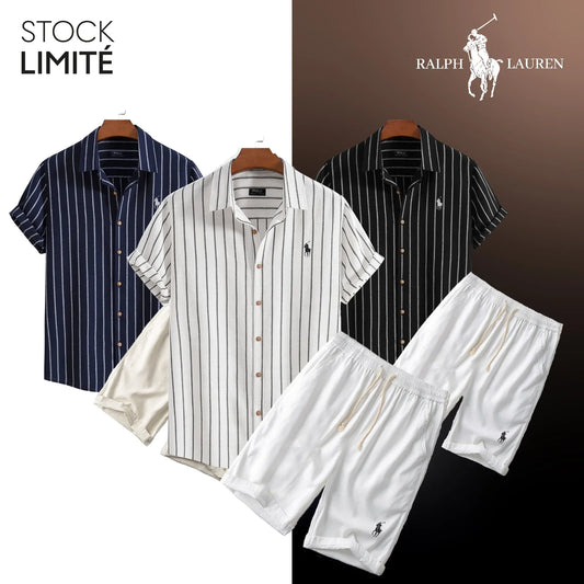 ENSEMBLE CHEMISE + SHORTS - Ralph Lauren 2025